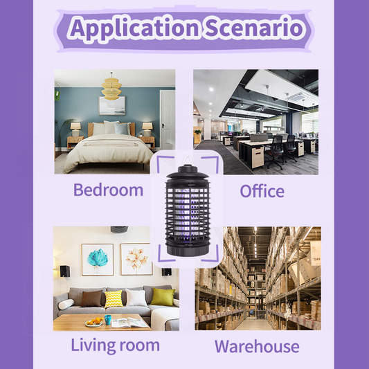 🌙 Di Adiós a los Insectos con Nuestra Lámpara Electrónica Anti insectos 🦟