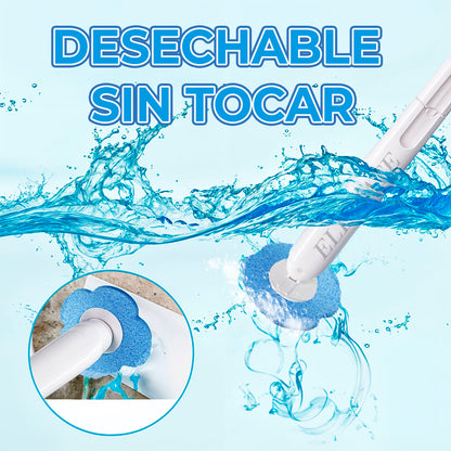 Cepillo de Baño Desechable con Cabezal Reemplazable