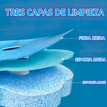 Cepillo de Baño Desechable con Cabezal Reemplazable