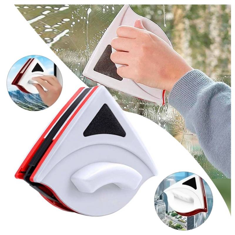 ✨ ¡Limpieza Impecable y Segura! 🪟 Limpiavidrios Magnético Profesional 🔹