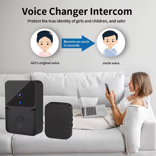 Timbre Inteligente con Cámara WiFi: Seguridad en Tu Puerta, ¡Desde Tu Celular!