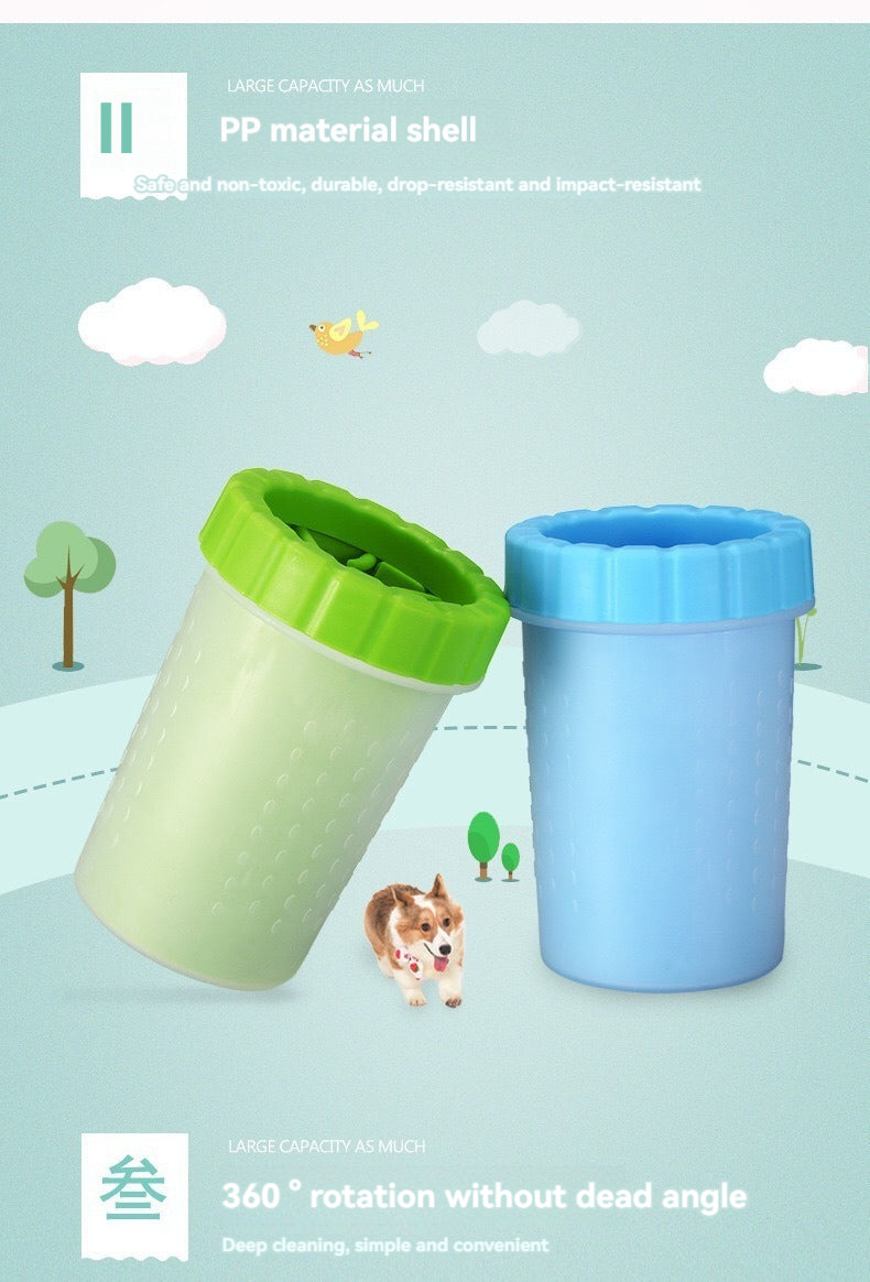 🐾Cuida las Patas de Tu Perro con el Lavapatas de Silicona🧴