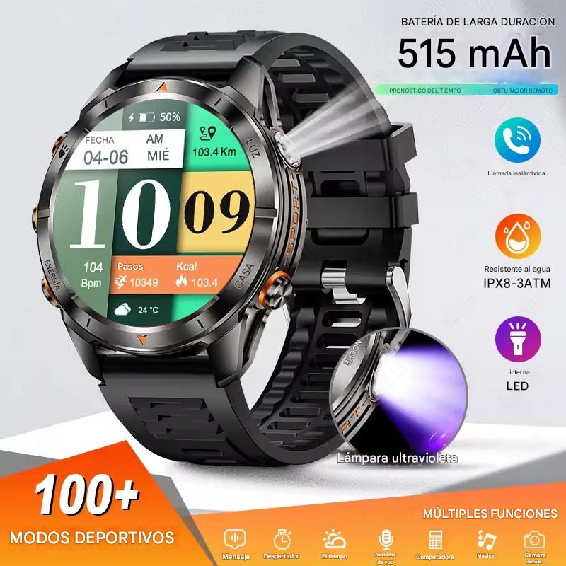 RELOJ DEPORTIVO INDESTRUCTIBLE INTELIGENTE