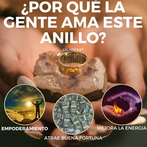 Anillo Energético para la Protección, la Suerte, la Prosperidad y el Éxito