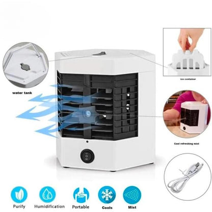 🌬️ Refresca tu Espacio al Instante: ¡Adiós al Calor con REFRESHZONE PORTABLE™!