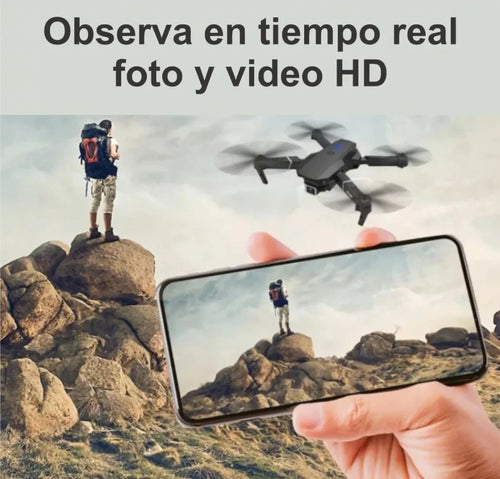 🚁 ¡Vuela y Graba Fácilmente con el Drone Plegable y Cámara WiFi! 🌟