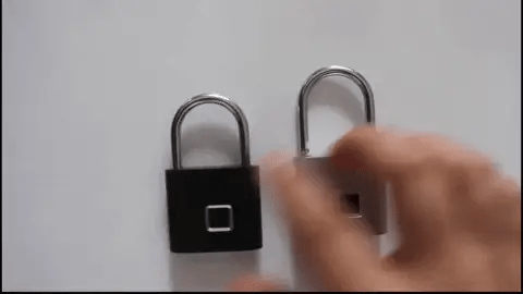 Protege tus pertenencias con el Candado Inteligente de Huella Dactilar