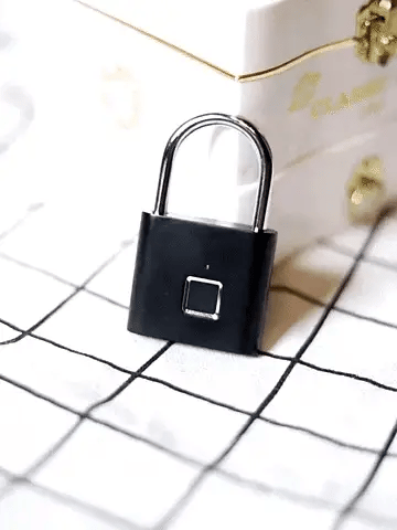 Protege tus pertenencias con el Candado Inteligente de Huella Dactilar