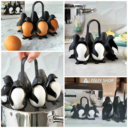 ¡La Forma Más Divertida y Creativa de Cocer tus Huevos! 🍳🐧