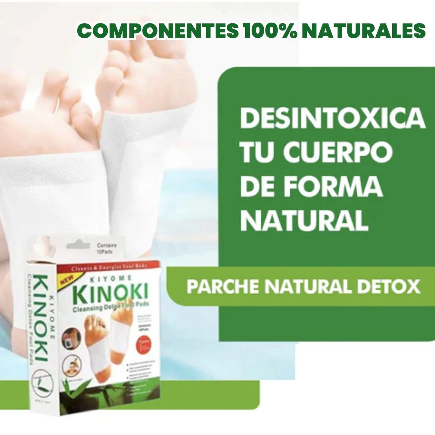 ✨¡Desintoxica tu cuerpo mientras duermes con Kinoki! 🌙