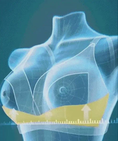 Sujetador Sin Aros Con Corrector De Postura y Con Realce