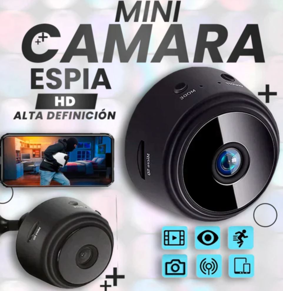 Mini Cámara: Seguridad al alcance de tu mano 📸