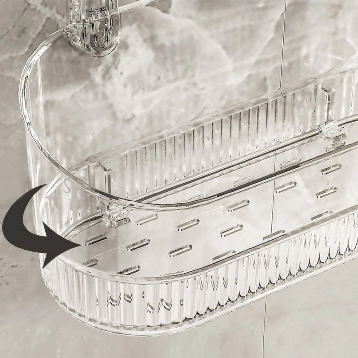 Estante de lujo para tu baño transforma con estilo✨ x2