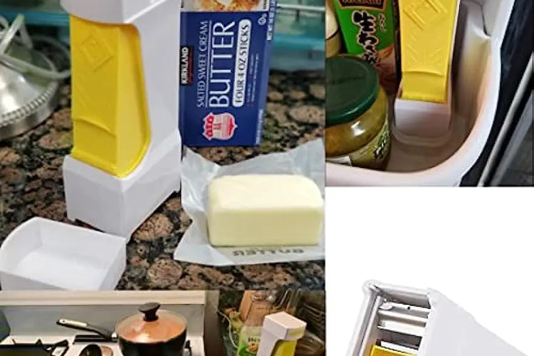 Dispensador de Mantequilla 🧈: Facilita el Corte, Aporta Practicidad, Limpieza y Almacenaje a tu Cocina ✨