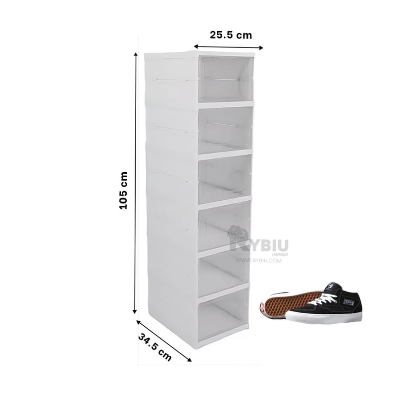 Zapatero Plegable 6 Niveles: Organiza tu espacio de manera fácil y elegante